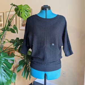 Express Merino Wool Blend Lightweight Black Sweater - New With Tags